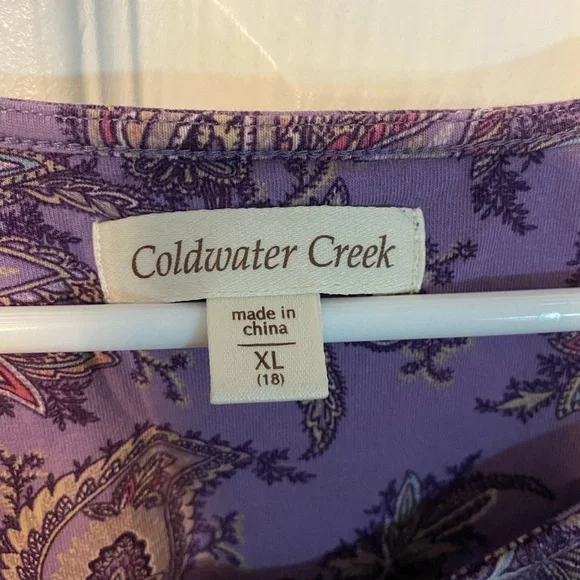 Coldwater Creek sleeveless tank top - Picture 2 of 6